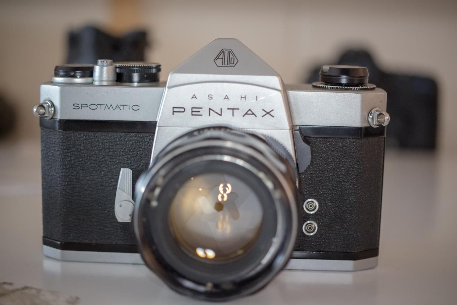 Asahi Pentax Spotmatic SP a pellicola riportata in perfetta efficienza