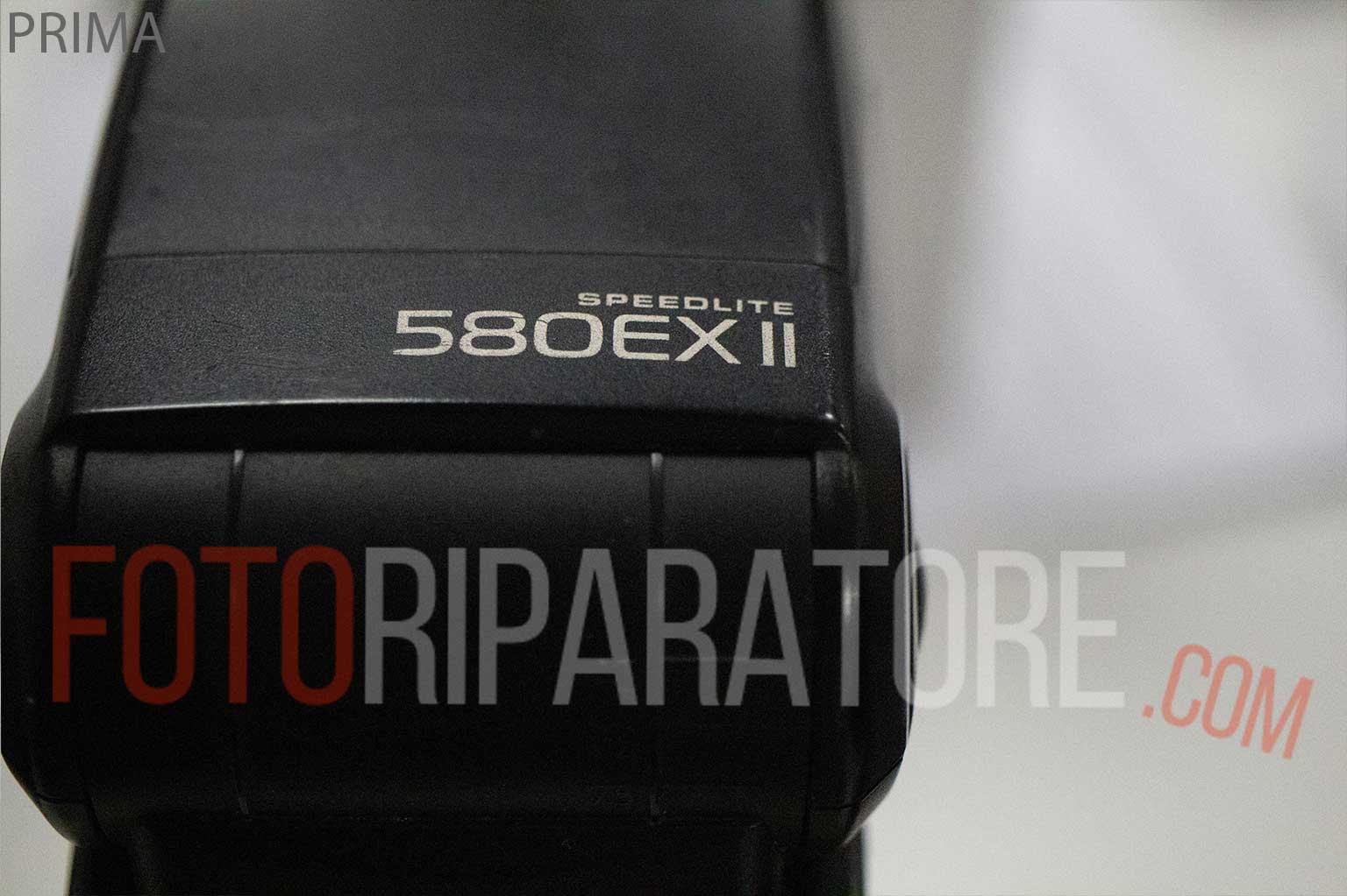 Sostituzione componenti elettrici su scheda madre - Canon 580 Ex II non comunica con la macchina