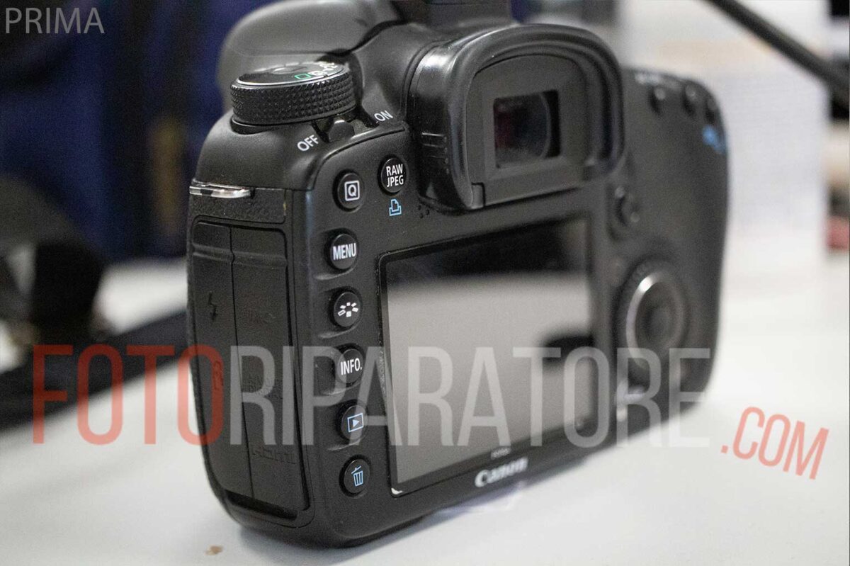 Canon 7d sostituzione mainboard